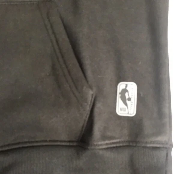 NBA Boy Size XL 18-20 Black Long Sleeve  Hoodie Sweatshirt Athletic Basketball - Picture 11 of 15